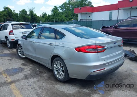 2019 Ford Fusion Hybrid Se из США, поврежденный, VIN 3FA6P0LU5KR234390